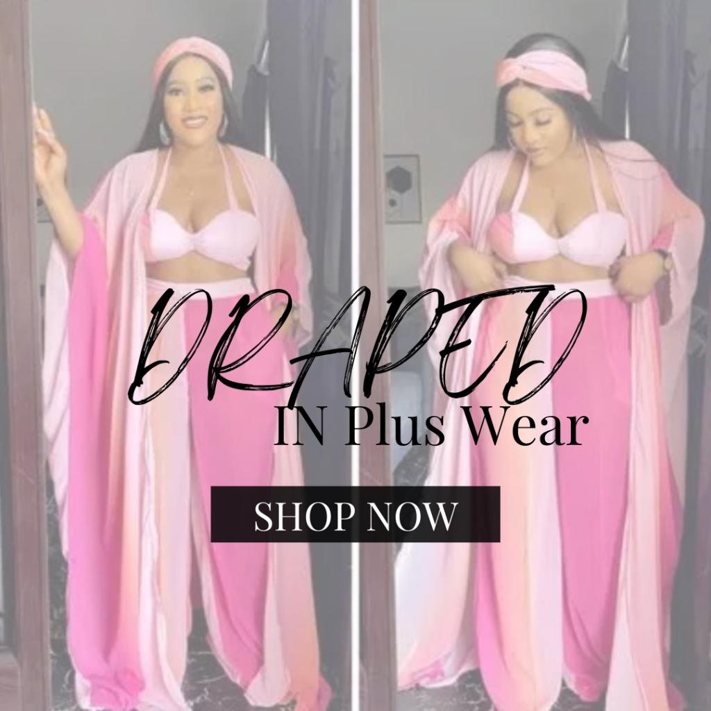 Draped in Plus Wear