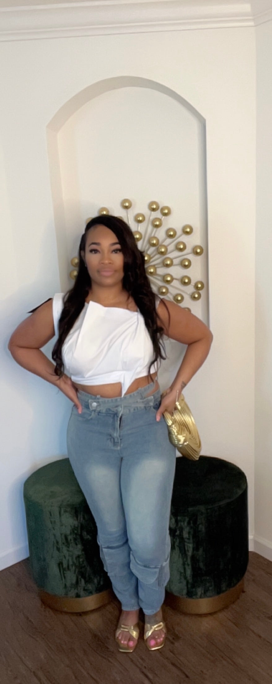 Porsha Crop top